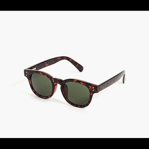 JCrew tortoise shell wayfarer sunglasses